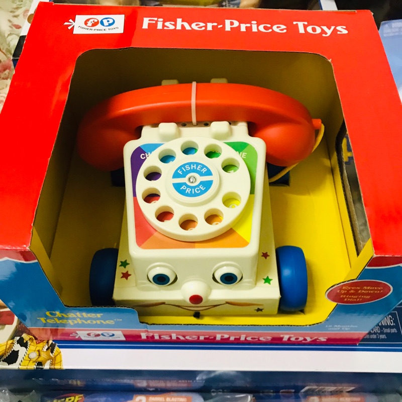 Fisher price chatter phone 玩具總動員 費雪牌 兒童電話