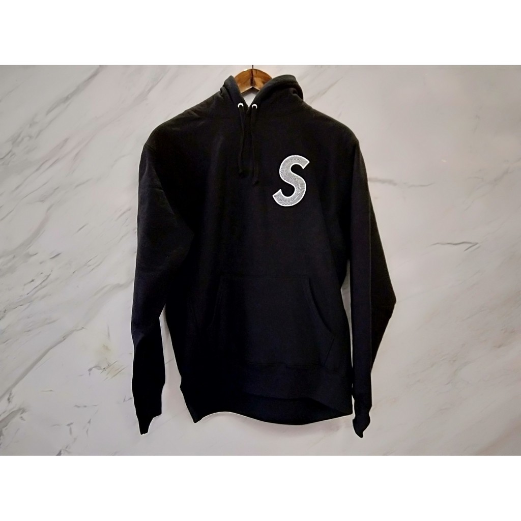 Supreme 刺繡 電繡 S Logo 男生 長袖 連帽 帽T Hooded Sweatshirt 全新 現貨