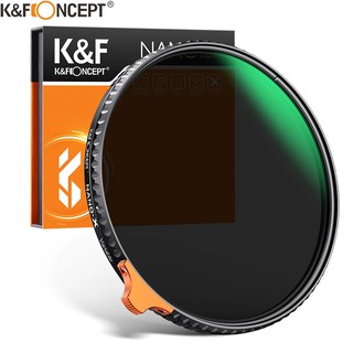 K&F Concept 67mm 77mm 82mm HD Nano-X 可變 ND濾鏡 拨片ND2-ND400相机滤镜