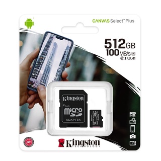 金士頓 Kingston microSDXC UHS-I U3 A1 512GB 記憶卡 SDCS2/512GB