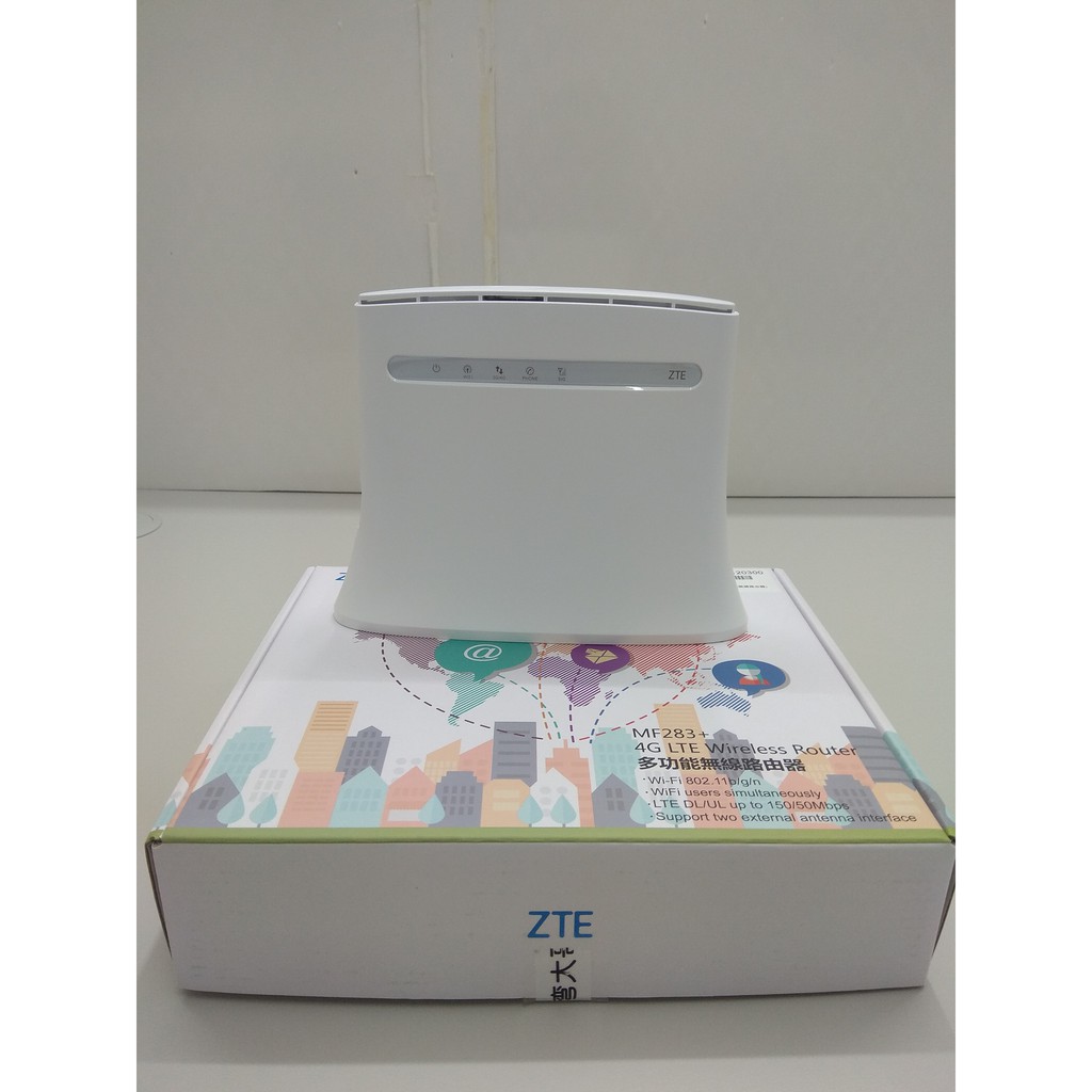 ZTE 中興 MF283+ 4G 網路分享器 無線寬頻 路由器 台灣大哥大公司貨