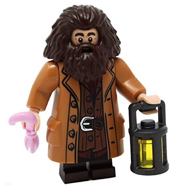 LEGO 樂高 哈利波特系列 HarryPotter 人偶 魯霸 海格 Hagrid 75974 75954 含粉紅雨傘