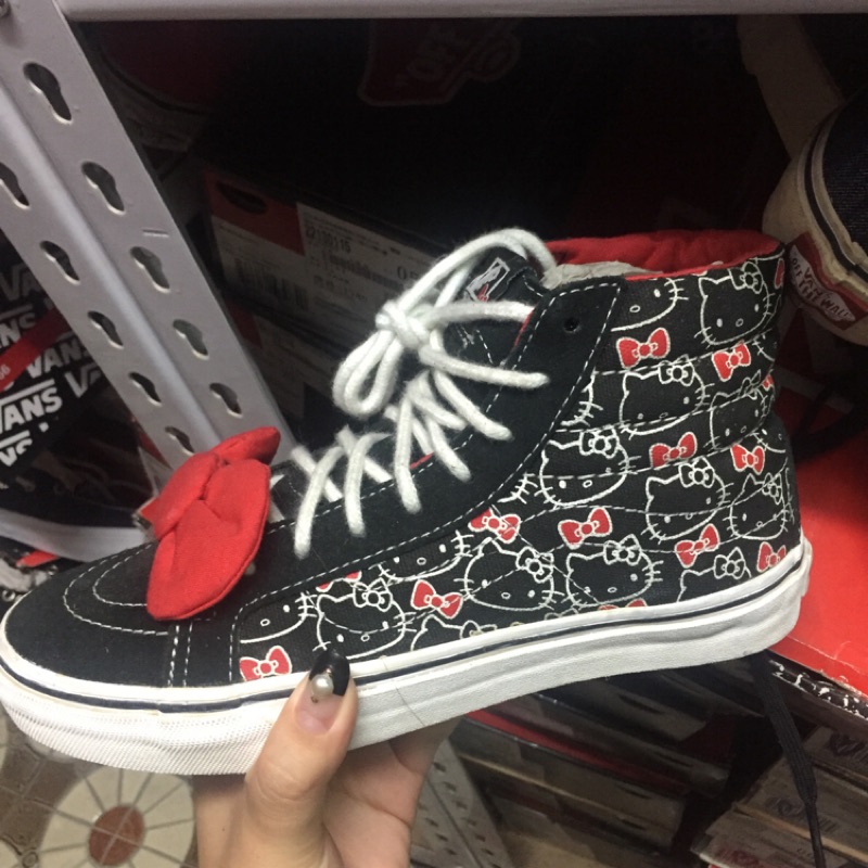 vans high top hello kitty