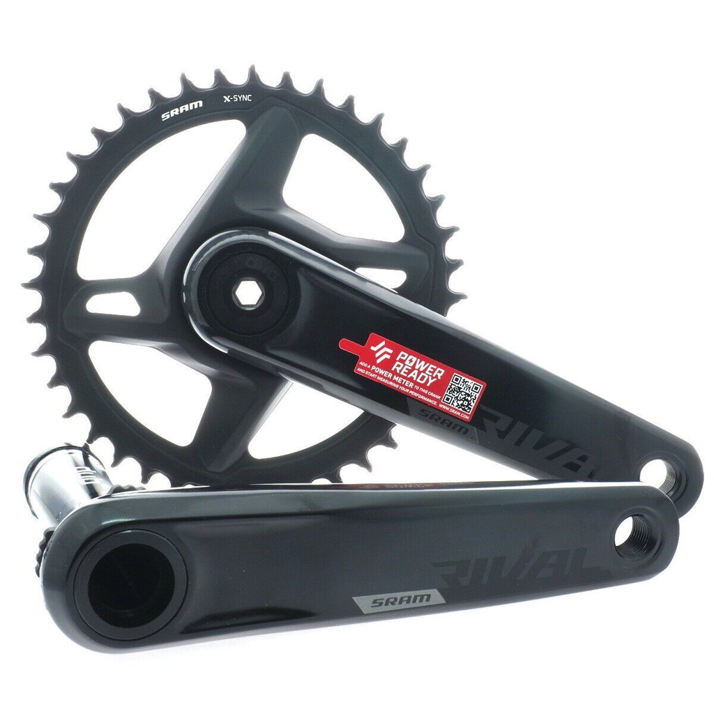 SRAM RIVAL AXS WIDE 1x12速SPEED DUB 大齒盤CrankSet 腿長齒片規格內選