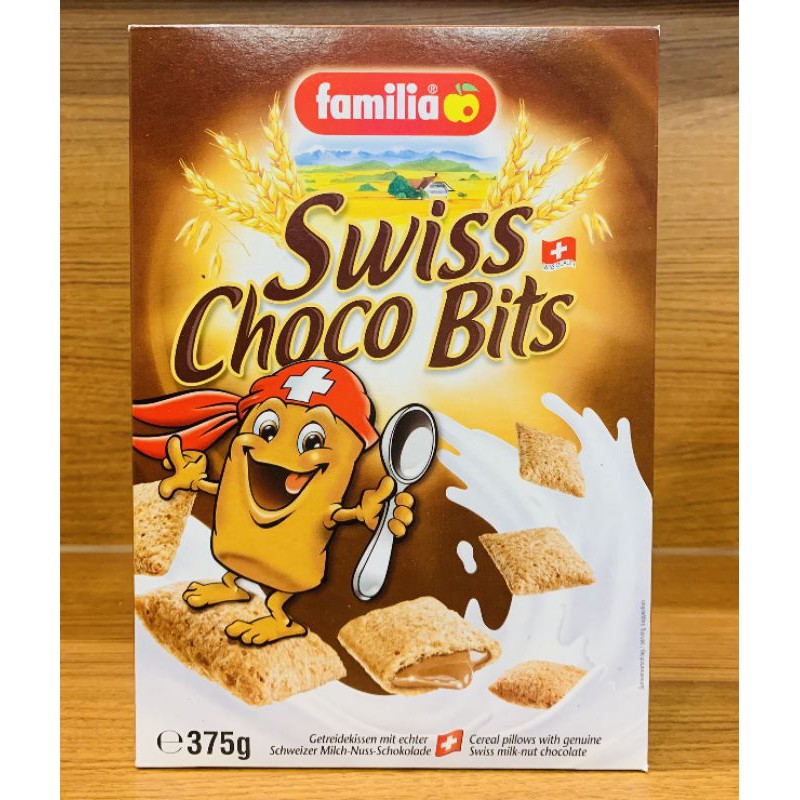 ✨現貨✨即期特價Familia瑞士全家巧克力夾心脆穀 375g即期