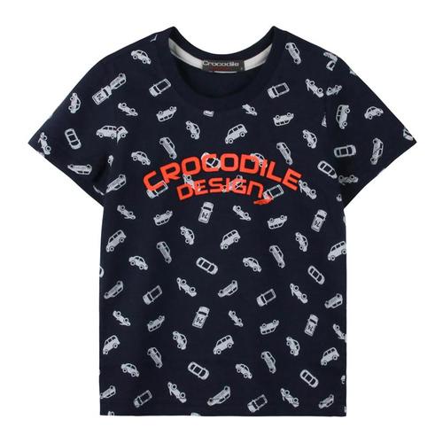 Crocodile Junior  『小鱷魚童裝』533438  汽車滿版印花T恤(小童)   Ggo(G購)