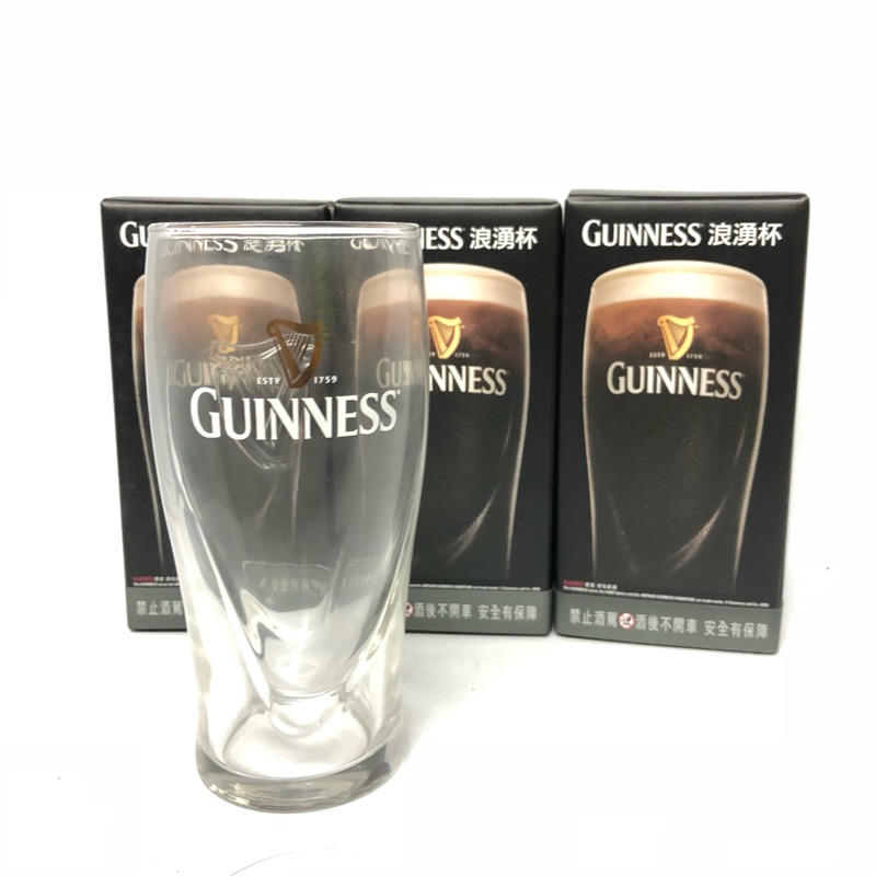 Guinness 浪湧杯【無盒】