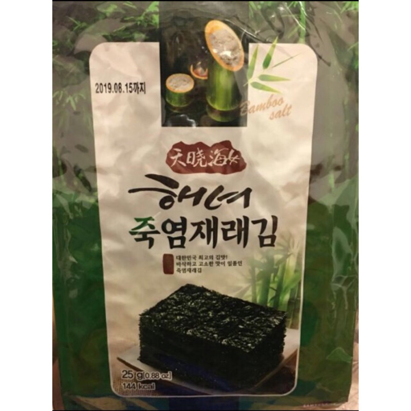 ❤️降價『即期出售』韓國進口 海女海苔 原味薄鹽