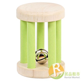 【居品租市】※專業出租平臺 - 嬰幼玩具※ mentari 木頭玩具 叮叮噹手搖鈴