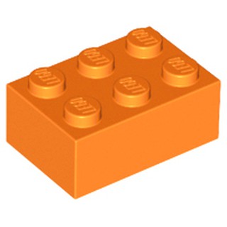 樂高 Lego 橘色 2x3 基本顆粒 基本磚 3002 積木 玩具 基本 親子 顆粒磚 Orange Brick