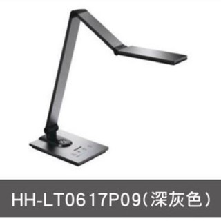 國際牌 Panasonic LED檯燈 HH-LT0617P09 深灰色鋁合金 12w + usb輸出【高雄永興照明】