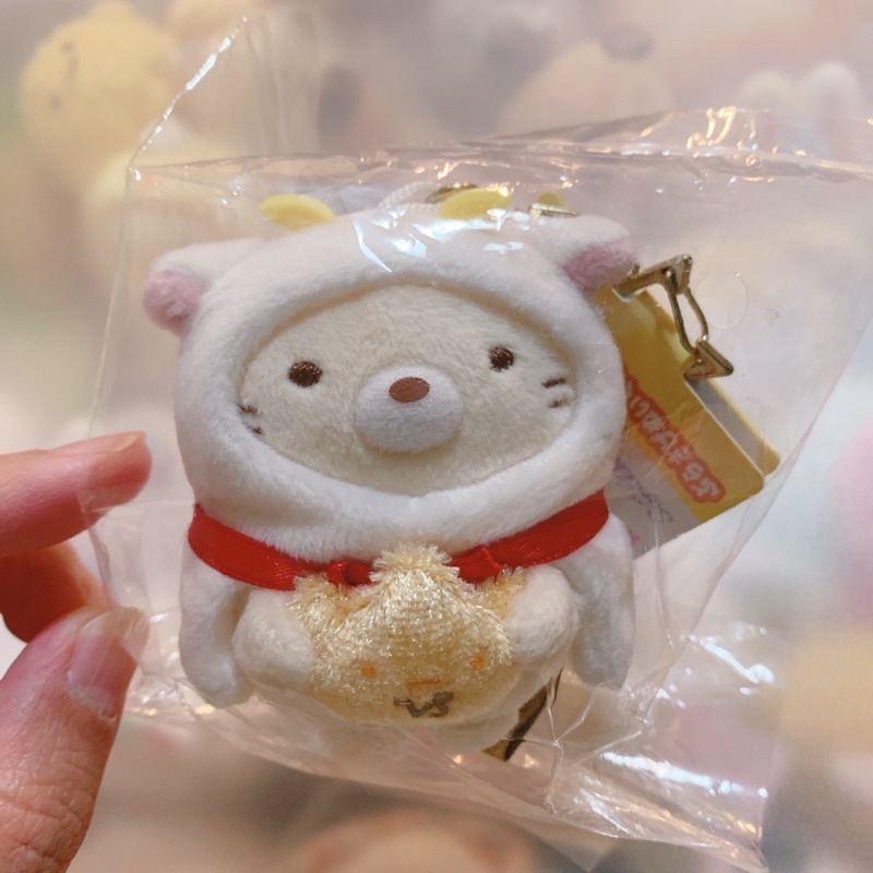 日本 角落生物 貓咪 星座 摩羯座 吊飾 娃娃 沙包