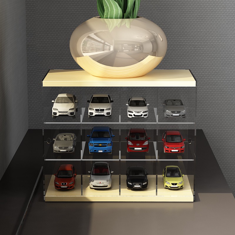樂高 亞克力防塵櫃適用樂高75892/75895邁凱倫塞納speed賽車系列展示盒