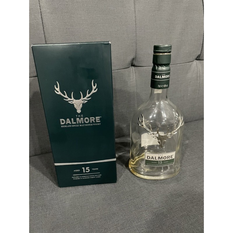 代售-THE DALMORE 大摩 15年 威士忌 空瓶和盒子