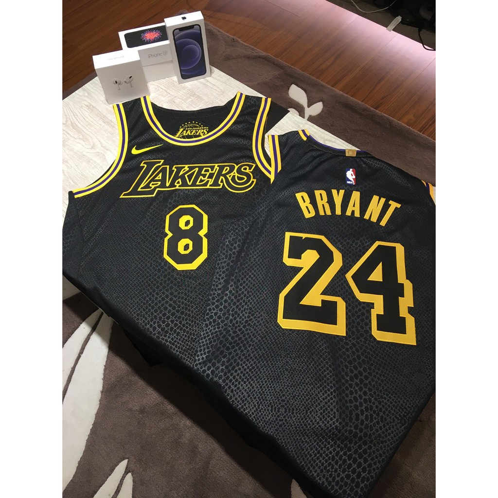 NBA Kobe Bryant Black Mamba 黑曼巴 球衣 8 &amp; 24 號 球衣