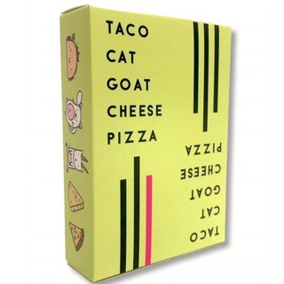 Taco Cat Goat Cheese Pizza 英文比薩餅游戲卡牌 聚會桌遊游戲