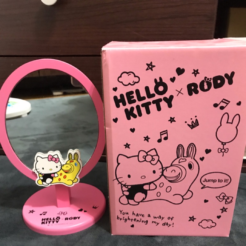 Hello kitty x RODY 夢幻化妝鏡/桌鏡/立鏡（可旋轉）