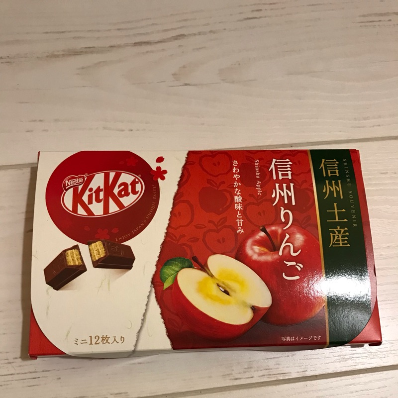 雀巢 kit Kat巧克力 （信州蘋果）限定版