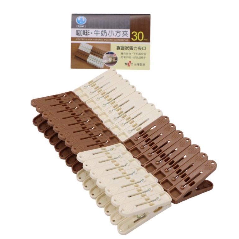 咖啡牛奶小方夾30入【小北百貨】