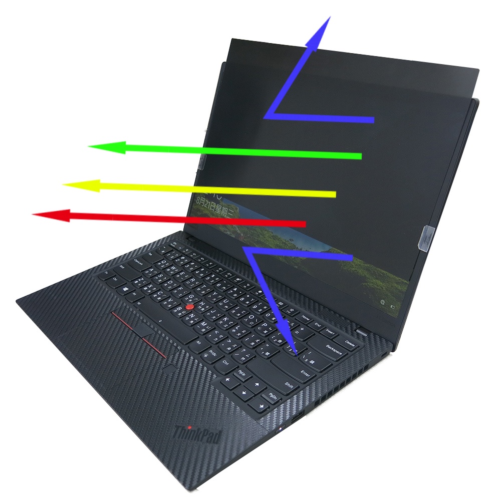 【Ezstick】Lenovo ThinkPad X1C 5TH 6TH NB 筆電 抗藍光 防眩光 防窺片