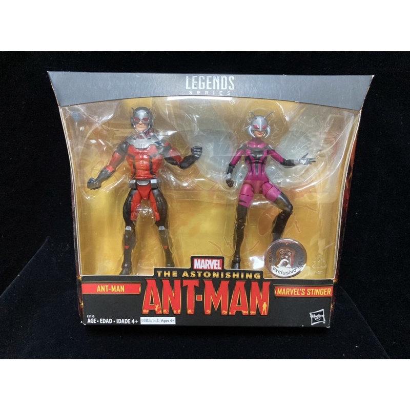Marvel Legends 漫威 六吋 漫畫版蟻人 黃蜂女 雙人包 Antman 可動 公仔反斗城限定