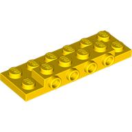 LEGO 4567996 87609 黃色 2x6 2/3 側接轉向 薄板