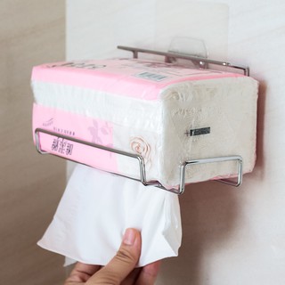 台製-無痕貼衛生紙架 收納架 廚衛收納 餐巾紙【IBS-623】