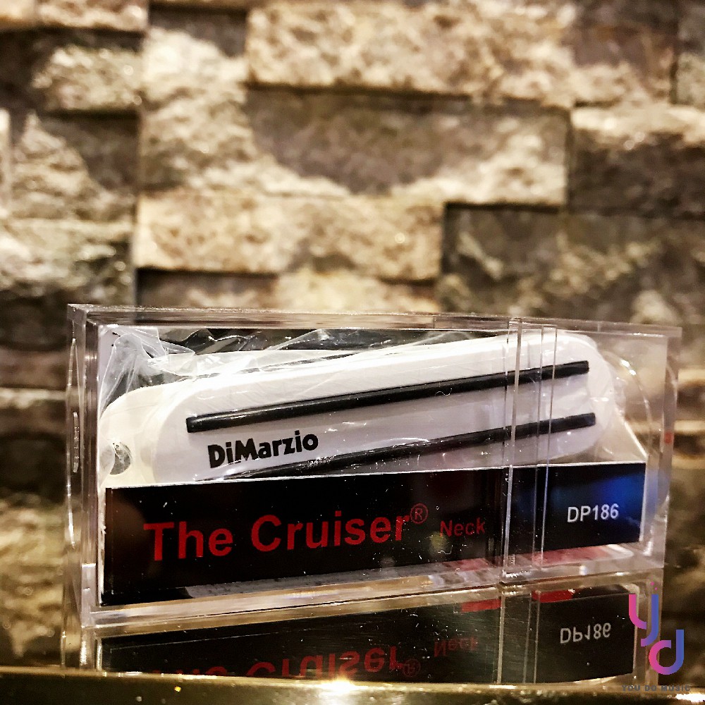 『改裝專區』免運費 Dimarzio CRUISER Neck DP186 電吉他 拾音器 黑/白 四線版