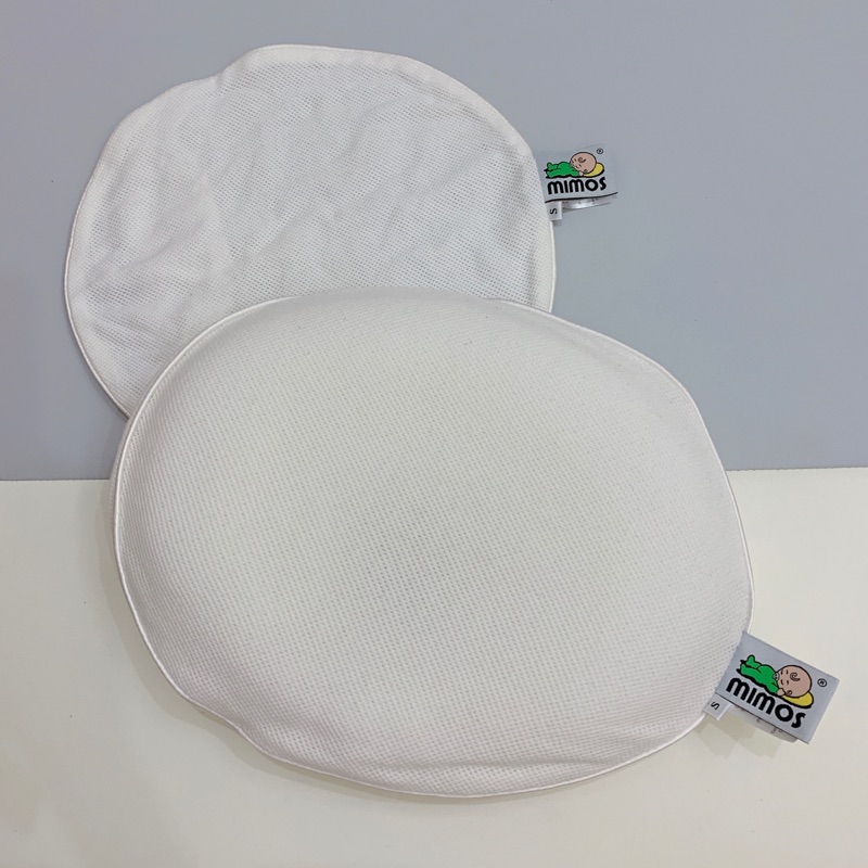 含2個枕套喔！西班牙 MIMOS 3D自然頭型嬰兒枕 S 【枕頭+枕套】( 0-10個月適用 )