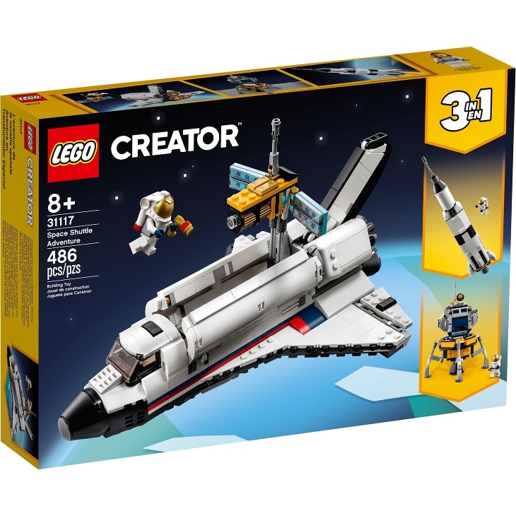 【亞當與麥斯】LEGO 31117 Space Shuttle Adventure^