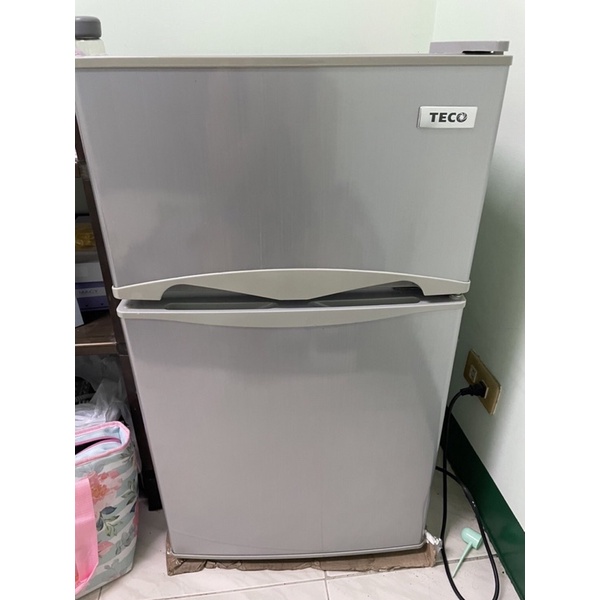 【東元TECO】101L 一級能效 雙門小冰箱/雙門冰箱 R1011S 二手