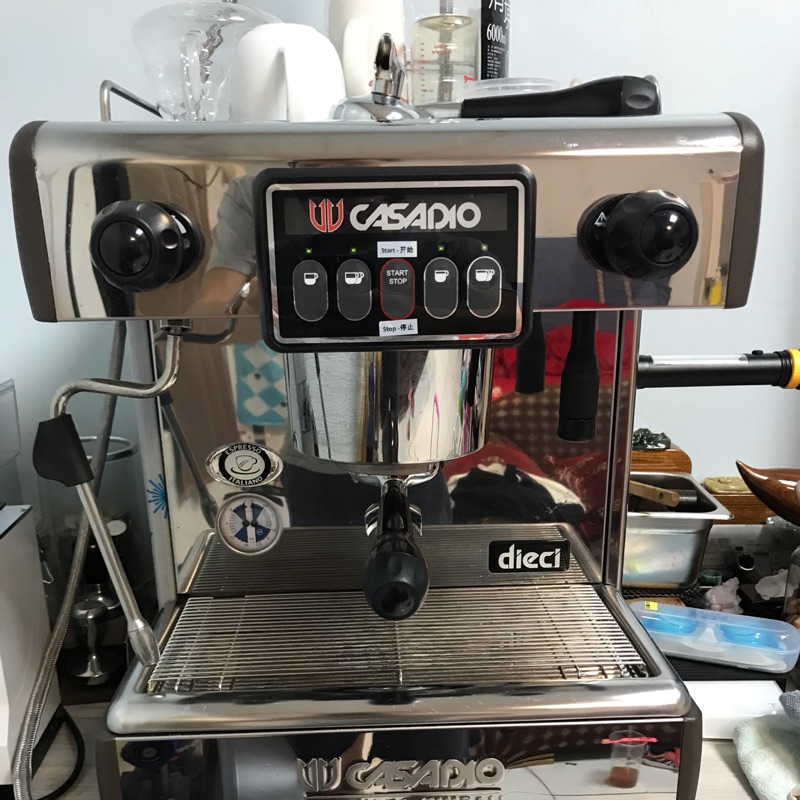 單孔咖啡機 半自動咖啡機 營業用咖啡機 9.5成新 旋轉泵浦 子母鍋爐 惠家 飛馬 火箭