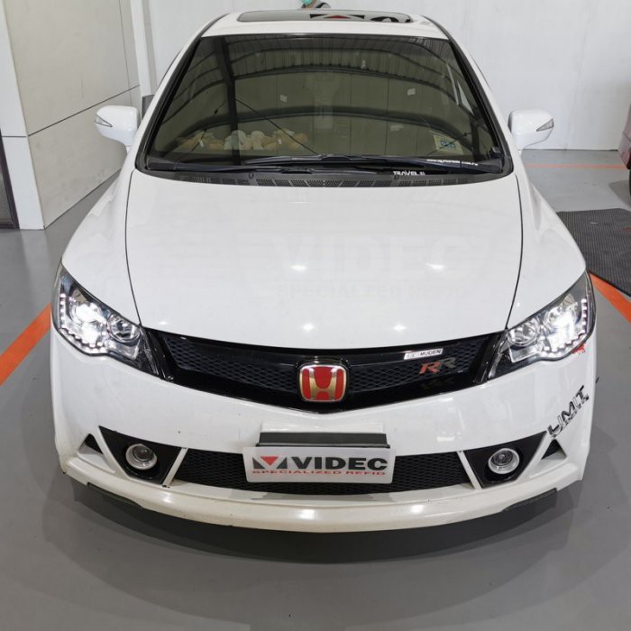 DIY 商城 HONDA 喜美八代 CIVIC8 C8 K12 UH 黑框 U型 日型燈 方向燈 雙功能 大燈 CV8