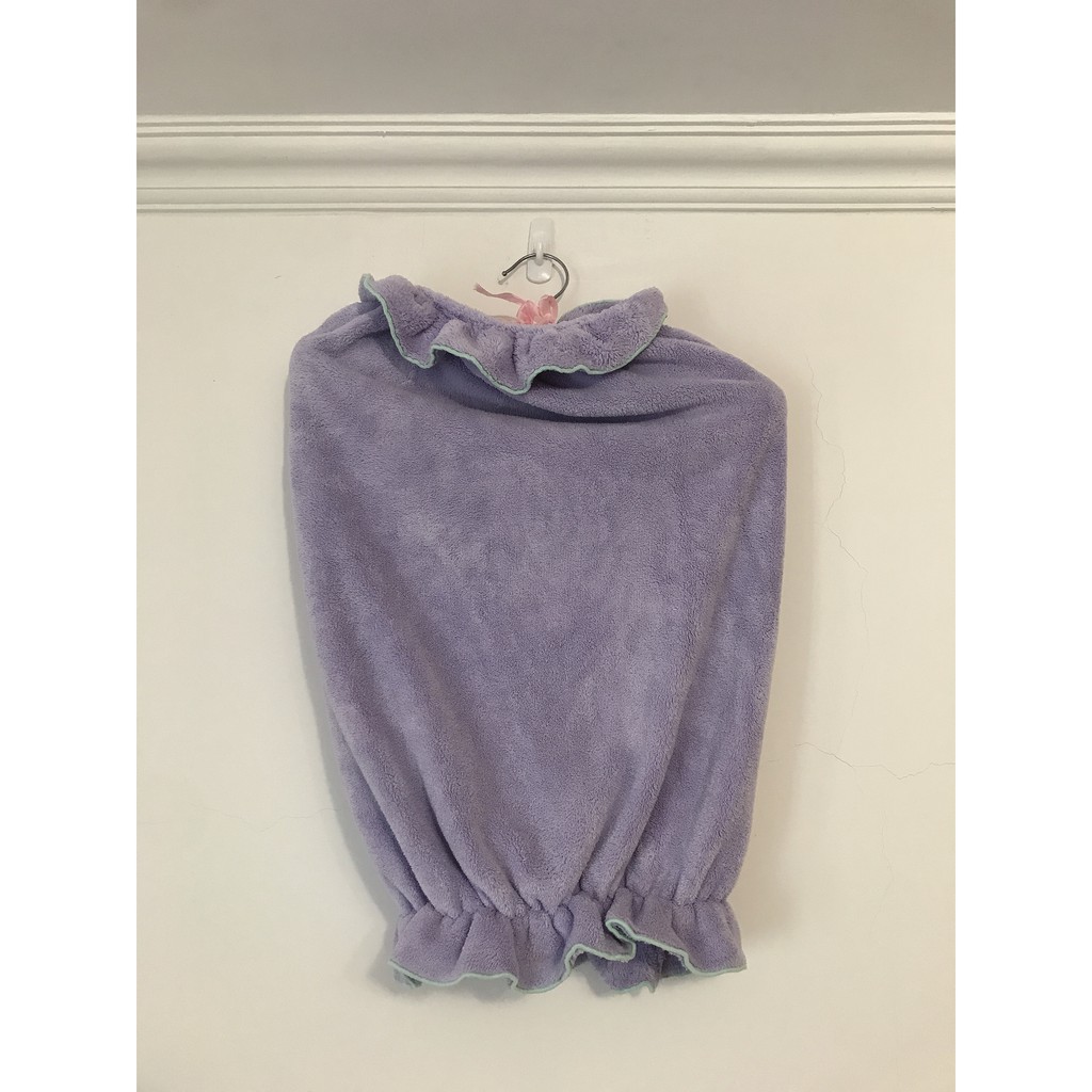 轉賣 - Carari 淺紫色毛巾布枕頭套