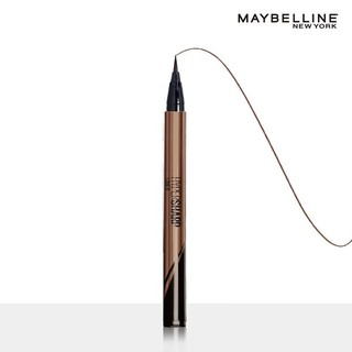 *COIN BABY*全新Maybelline 媚比琳 超激細抗暈眼線液抗手震版 深邃棕 黑色 0.5g (楓紅棕)