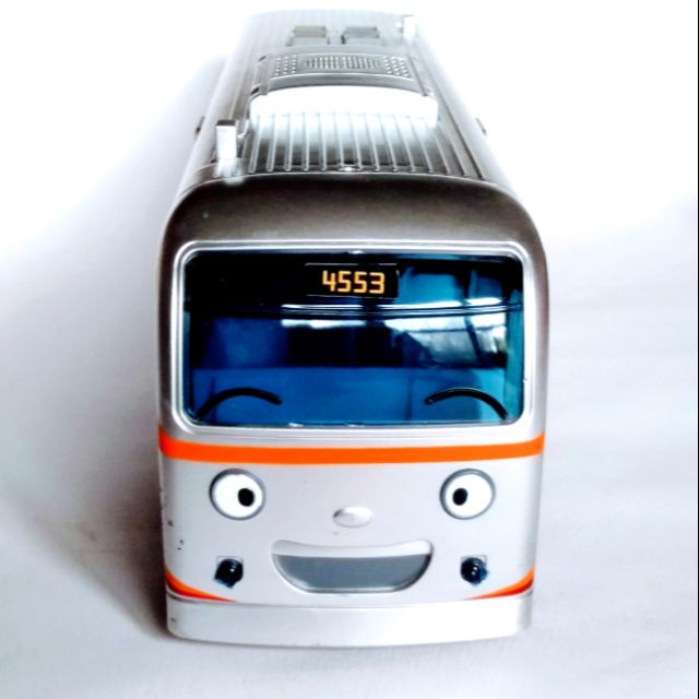 【二手玩具】小巴士Tayo 系列：聲光玩具車  電車  捷運 --  麥特  (音樂/廣播皆為韓文)