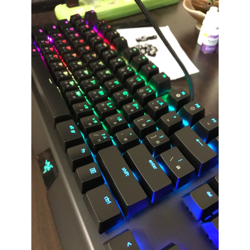 雷蛇Razer Blackwidow X Chroma 黑寡婦 X