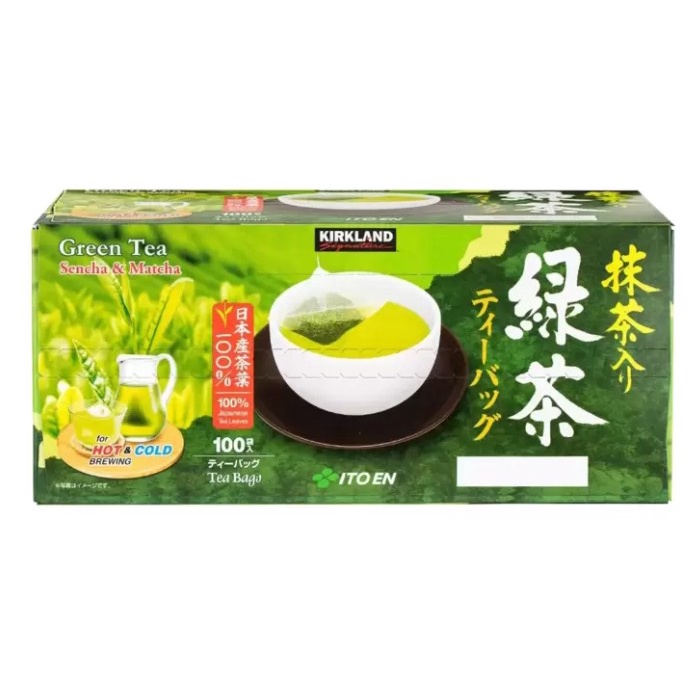 🌸好市多線上購物🌸#1169345 科克蘭 日本綠茶包 1.5公克 X 100入