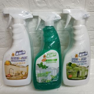 柔軟熊 廚房 浴室 玻璃 強效清潔劑 分解垢泡泡 除菌 2瓶一組 600ml+600ml共2瓶 一瓶有噴搶