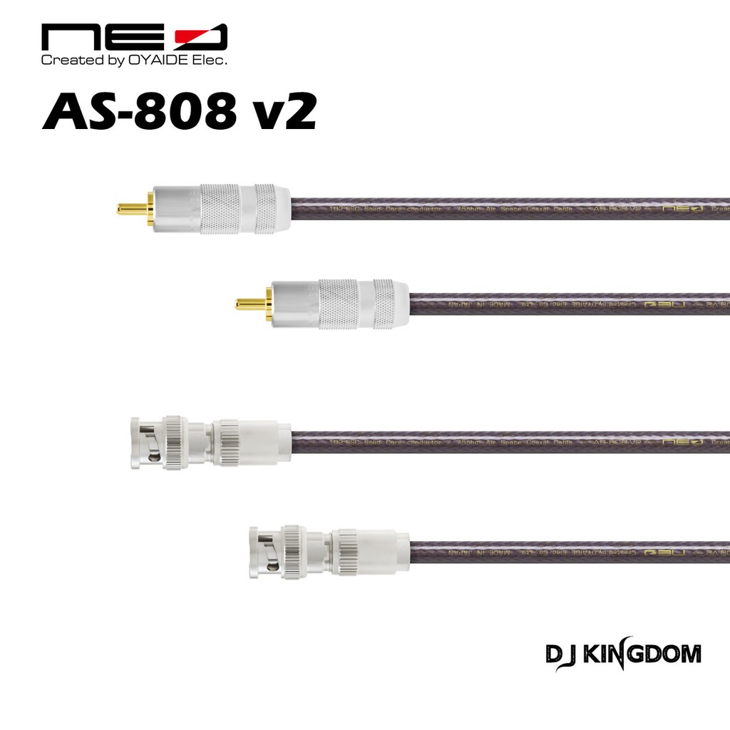 サントスピンク OYAIDE SL75B bnc クロックケーブル バラ売り可能