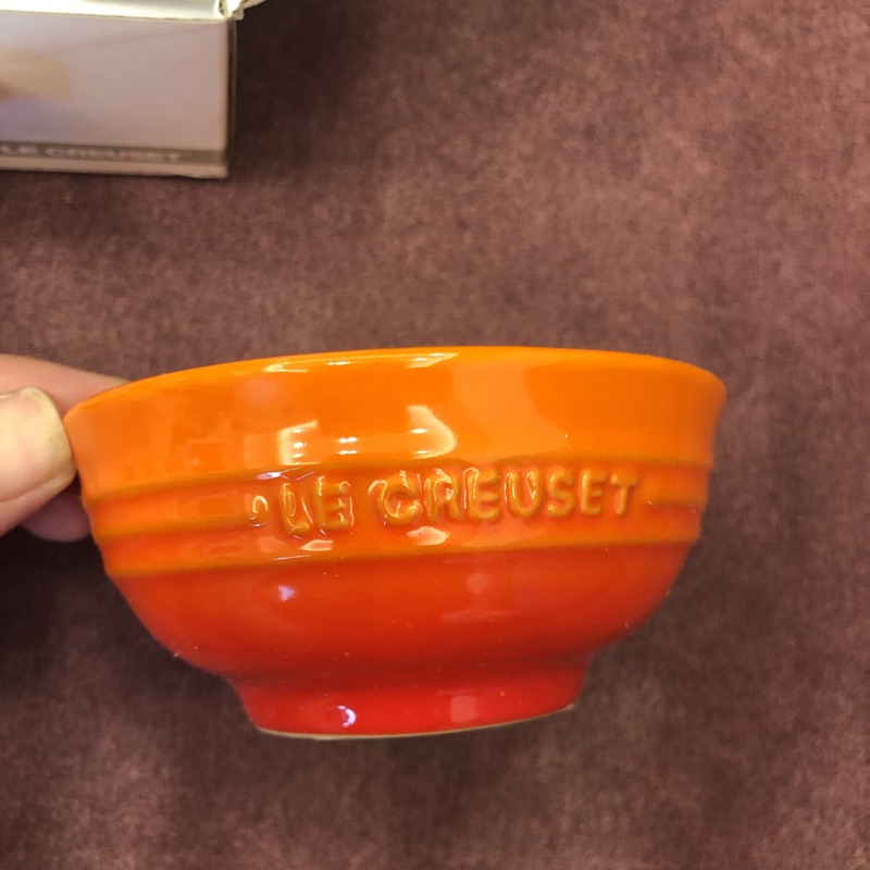 LE CREUSET 中式飯碗 (火焰橘）