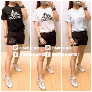 【豬豬老闆】ADIDAS BADGE OF SPORT 短T 女款 黑 FL2287 白 FL8508 淺藍FJ7327