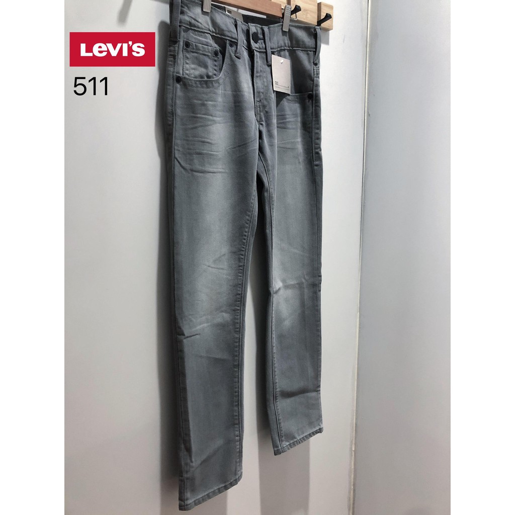 ☆ETW☆【台中店】LEVI S LEVIS SLIM FIT 511-154820000 刷色 灰色 牛仔褲 現貨