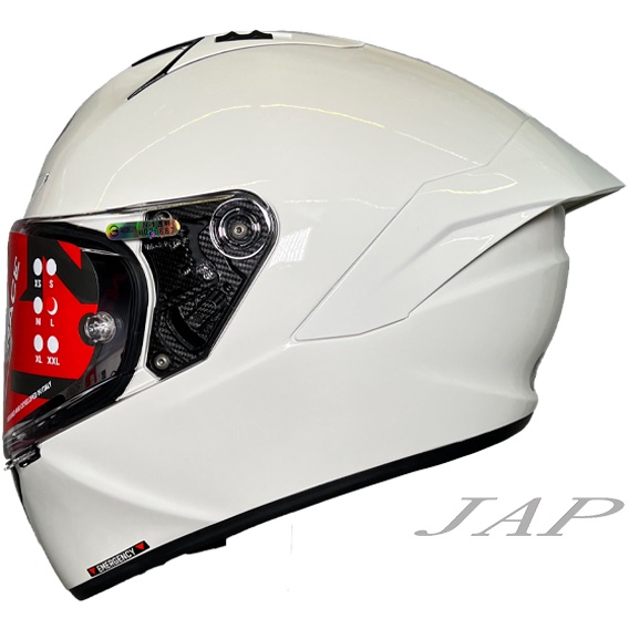 KYT NZ-Race 亮面白 選手彩繪 全罩 NZR 複合碳纖 耳機槽 雙D扣 安全帽
