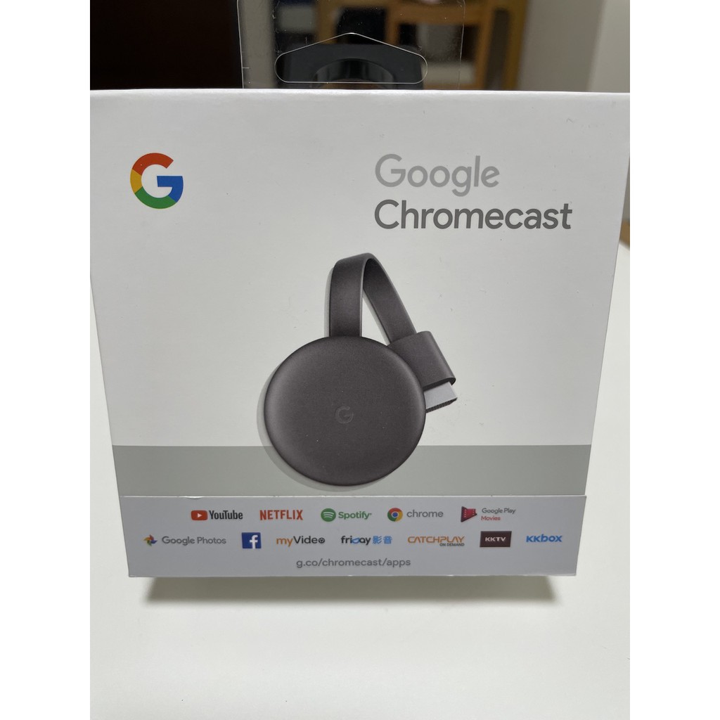 第三代 Google Chromecast V3 HDMI 無線媒體串流播放器