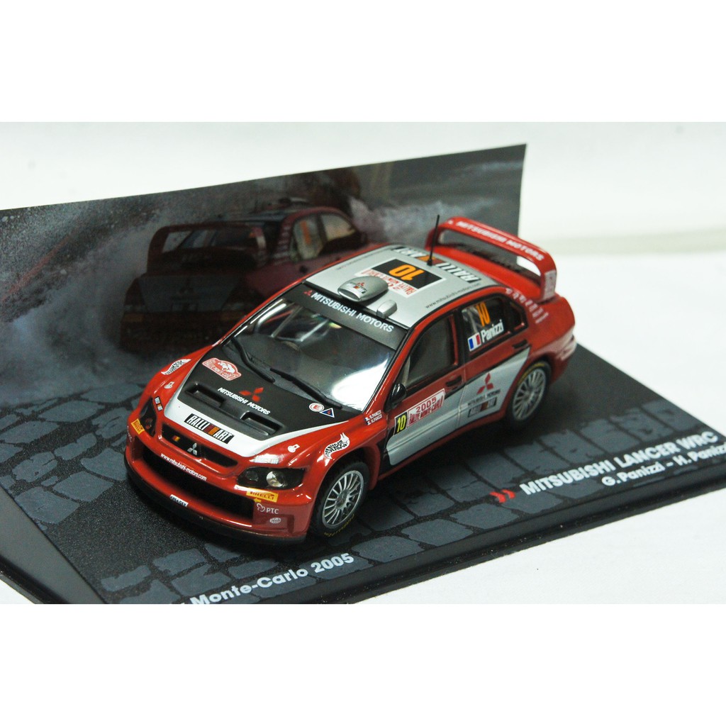 【特價】1:43 Altaya Mitsubishi Lancer WRC Rally Monte Carlo 2005