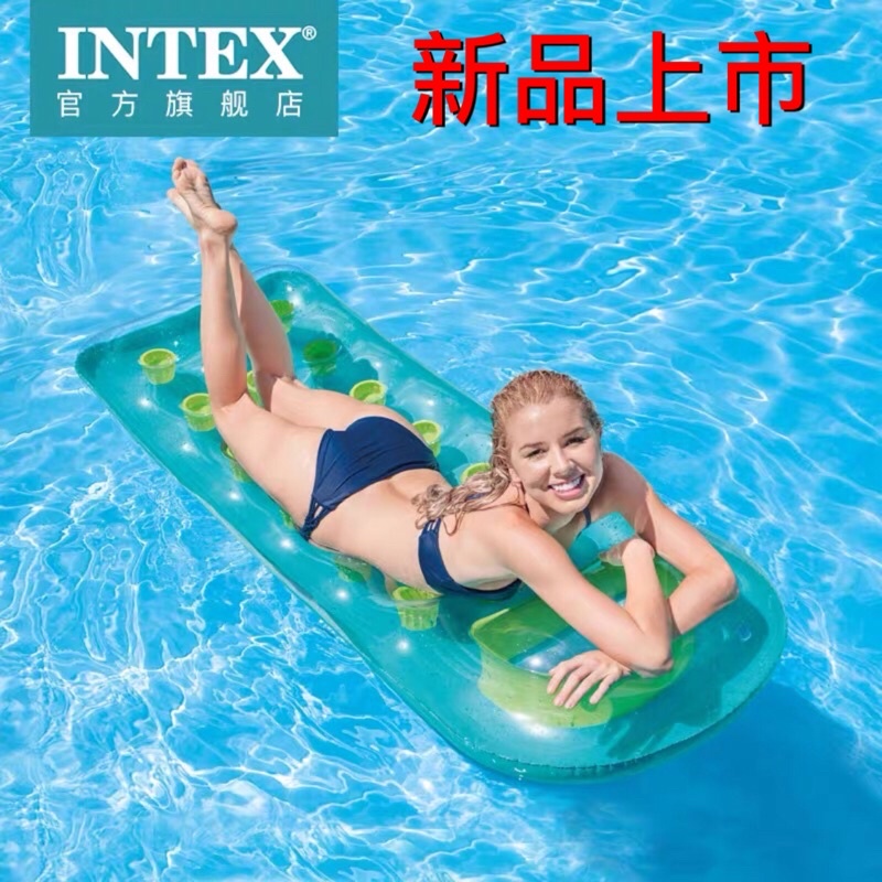 🐠 INTEX 充氣浮床 泳池 加厚 浮板