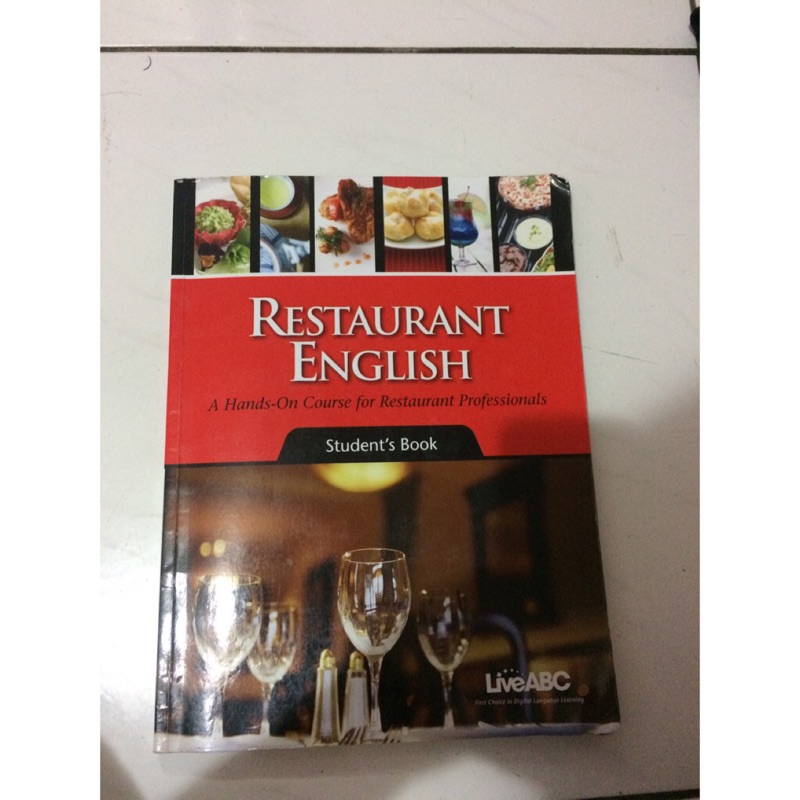 RESTAURANT ENGLISH(餐英課本)