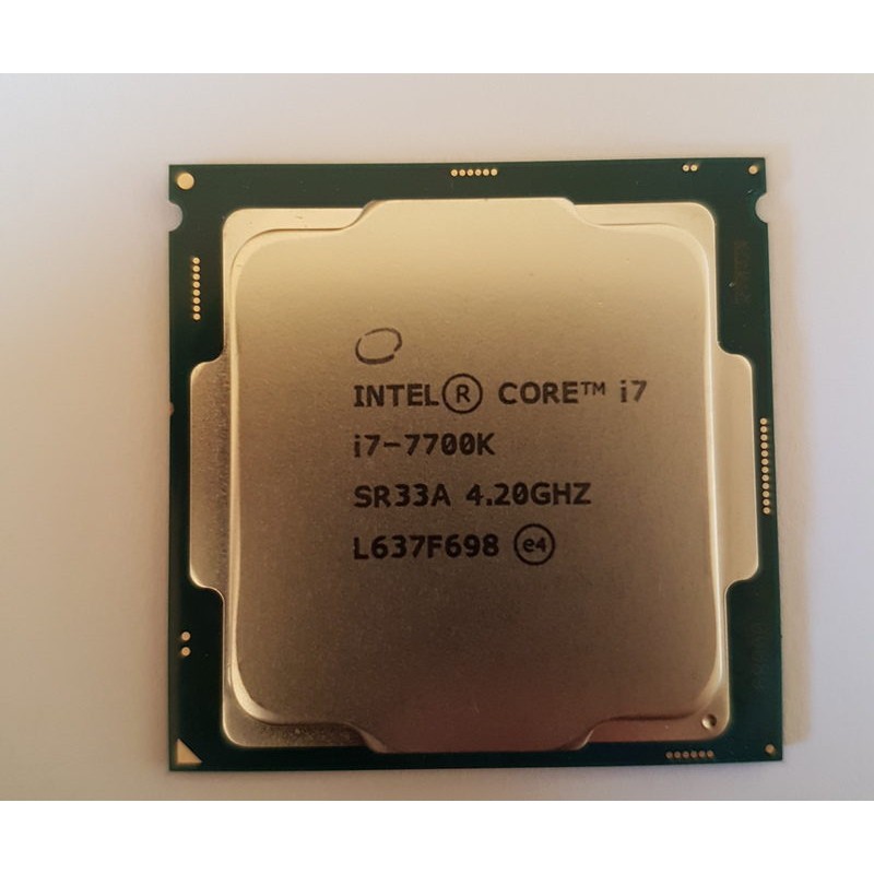 頂級intel I7 7700k Cpu 1151腳位 Pubg吃雞 Lol Apex 蝦皮購物