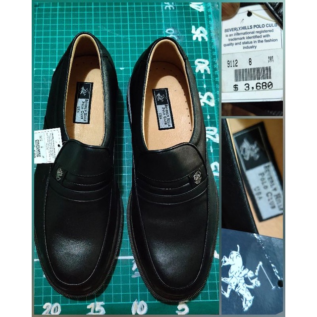 POLO CLUB USA 直套式紳士皮鞋/💥特價